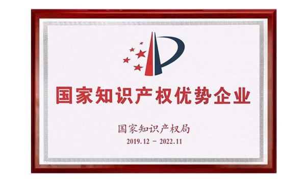 bifa必发荣获“国家知识产权优势企业”称呼